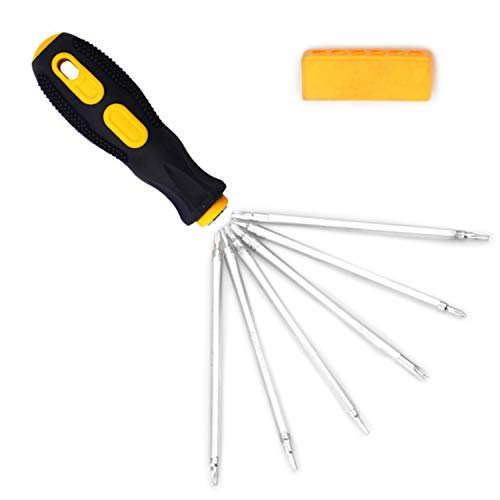 Orange & Black LOKAS Hardened Steel Install Tool 6 in1 Universal Screwdriver Tool Set Flat and Phillips Screwdriver Bit Orange & Black LOKAS Hardened Steel Install Tool 6 in1 Universal Screwdriver Tool Set Flat and Phillips Screwdriver Bit